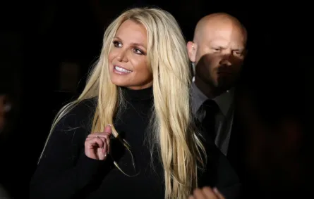 بريتني سبيرز في بارك إم جي إم في لاس فيغاس، نيفادا (Britney Spears at Park MGM in Las Vegas, Nevada). مصدر الصورة: Gabe Ginsberg/FilmMagic