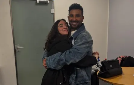 أحمد سعد برفقة ابنته جودي- الصورة من حسابها على إنستغرام