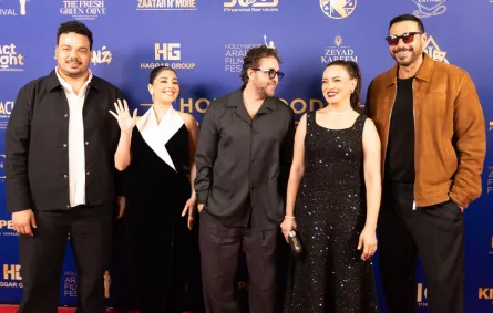 النجوم فى ختام مهرجان هوليود للفيلم العربي- الصورة من صفحة المهرجان على فيسبوك