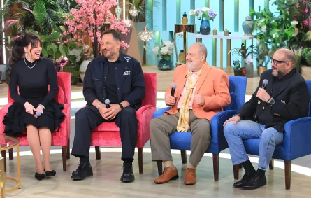 أبطال أولاد الراعي مع منى الشاذلي