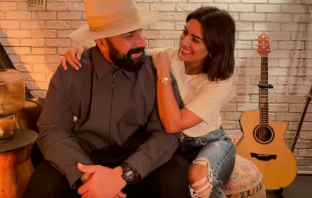 هيا عبدالسلام وفؤاد علي- الصورة من حسابها على الانستغرام