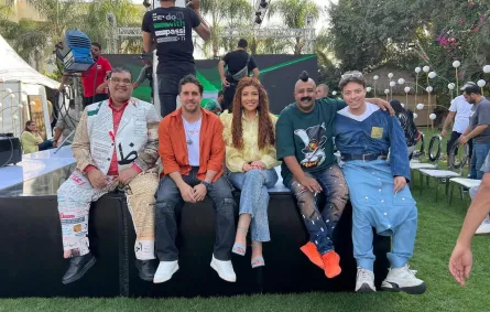 أبطال مسلسل اللعبة - الصورة من حساب أوتاكا على إنستغرام