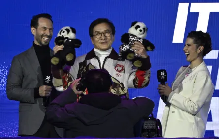 جاكي شان في ميلان Jackie Chan in Milan. مصدر الصورة WANG Zhao / AFP