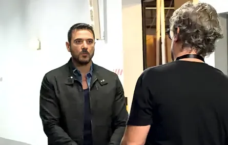 احمد عز في أول مشاهد مسلسل الأمير