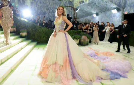 بليك ليفلي Blake Lively في حفل ميت غالا 2026. مصدر الصورة: ANGELA WEISS / AFP
