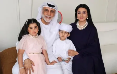 حبيب غلوم وهيفاء حسين بصحبة ابناءهما- الصورة من حساب حبيب على الانستغرام
