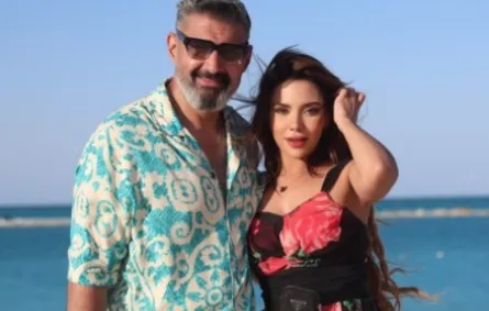 ياسر جلال وإيرين يسري من كواليس كلهم بيحبوا مودي- الصورة من حسابها على إنستغرام