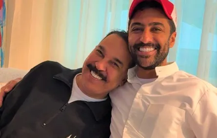 محمد صفر وعبدالله الرويشد- الصورة من حساب محمد على الانستغرام