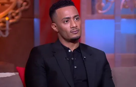 محمد رمضان- الصورة من شاشة عرض برنامج الحكاية