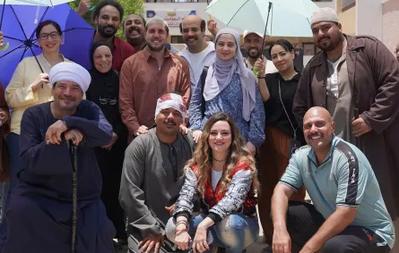 أبطال فيلم برشامة- الصورة من الشركة المنتجة