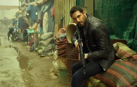 أحمد عز من كواليس فيلم 7Dogs- الصورة من صفحة الفيلم على فيس بوك