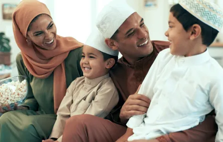 صورة عائلة في العيد