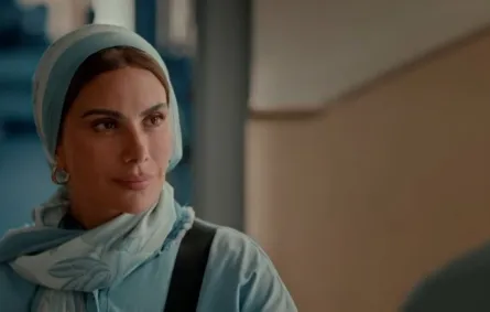صبا مبارك في ورد على فل وياسمين- الصورة سكرين شوت من شاشة عرض المسلسل