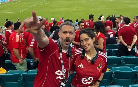 بسنت شوقي ومحمد فراج من بطولة كاس العالم للأندية 2025