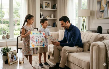 صورة رسائل في يوم الأب