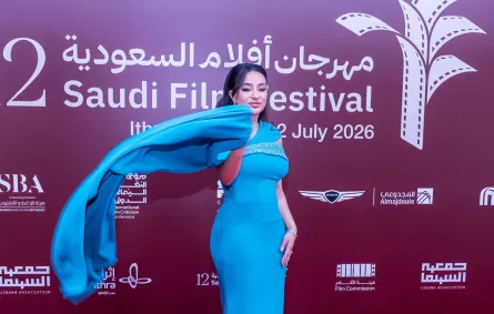 الممثلة السعودية خيرية أبو لبن- الصورة خاصة بسيدتي من تصويرعيسى الدبيسي
