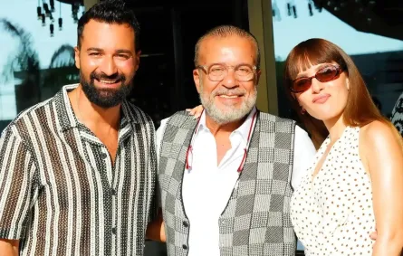 أحمد حاتم وجميلة عوض وشريف منير من فيلم ريد فلاج