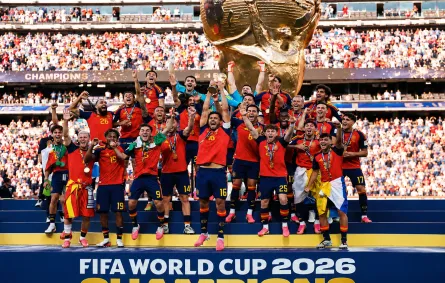 إسبانيا تفوز بكأس العالم (الصورة من الفيفا)
