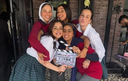 بطلات مسلسل أندر إيدج- الصورة من صفحة الفنانة الشابة ترنيم هاني على إنستغرام
