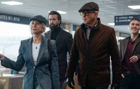 Helen Mirren as Maeve Harrigan and Pierce Brosnan as Conrad Harrigan in season 2 of ‘MobLand.’- Luke Varley/Paramount+