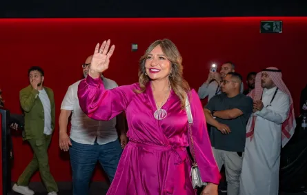 ليلى علوي في العرض الخاص بالرياض لفيلمها- الصورة من حسابها على الانستغرام