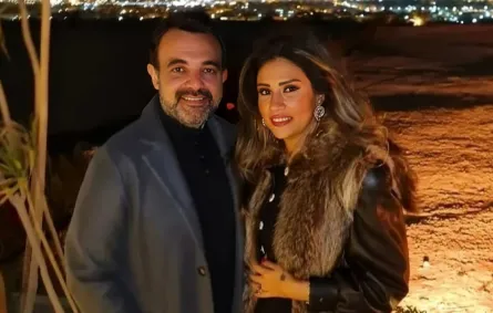 آيات أباظة وعمرو محمود ياسين- الصورة من حسابها على إنستغرام