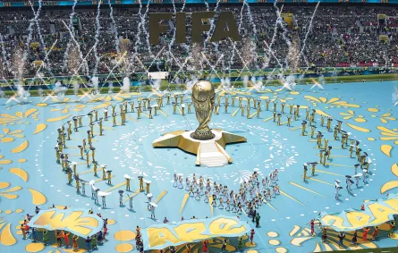 من حفل افتتاح بطولة كأس العالم في المكسيك (المصدر: Kyodo News via Getty Images)
