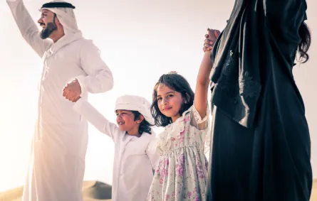 صورة أسرة عربية
