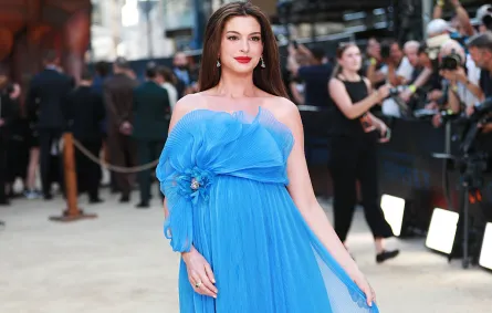 النجمة أن هاثواي Anne Hathaway- (مصدر الصورة Grant Buchanan/Dave Benett/WireImage)