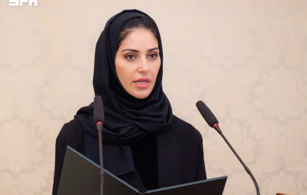 أسيل الشهيل تؤدي القسم أمام ولي العهد بعد تعيينها سفيرة للسعودية في السويد وسفيرة غير مقيمة لدى آيسلندا- الصورة من واس 