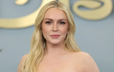 ليندسي لوهان Lindsay Lohan ( مصدر الصورة: Arturo Holmes / GETTY IMAGES NORTH AMERICA / Getty Images via AFP)