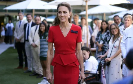 الأميرة كيت ميدلتون Kate Middleton (مصدر الصورة: Andrew Matthews / POOL / AFP)