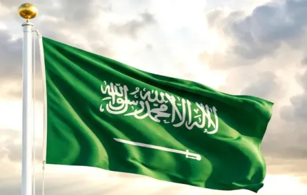 العلم السعودي - الصورة من حساب أمانة العاصمة المقدسة على "إكس"