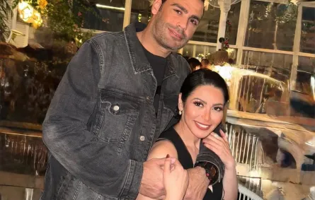 محمد عبد المنصف ولقاء الخميسي الصورة من صفحتها على انستغرام