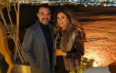 آيات أباظة وعمرو محمود ياسين- الصورة من حسابها على إنستغرام