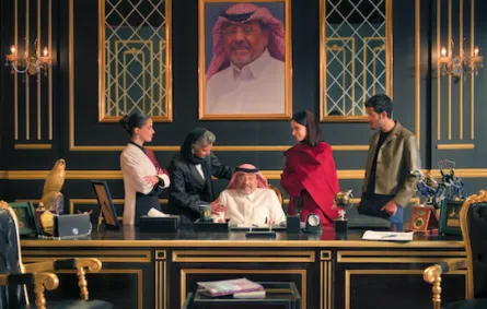 أبطال فيلم المهايطية- الصورة من المركز الاعلامي لـ نتفليكس
