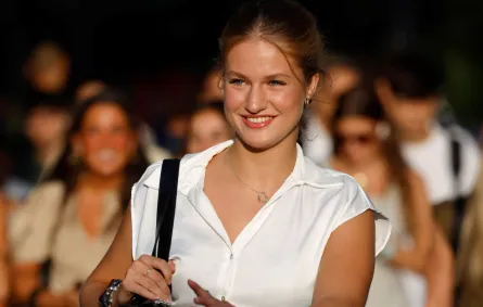 الأميرة ليونور Princess Leonor في خيتافي (مدريد، إسبانيا). مصدر الصورة: Jose Ruiz/Europa Press via Getty Images
