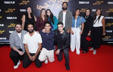 صناع مسلسل "50- 50" - الصورة من الشركة المنتجة 
