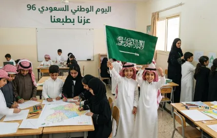 صورة لأطفال يمارسون أنشطة تعزز الشعور بالأنتماء