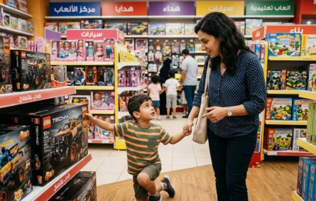 صورة تعبر عن إلحاح واصرار الطفل