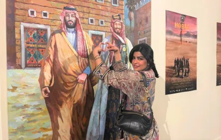 ميلا الزهراني- الصورة خاصة بسيدتي من تصوير زكية البلوشي