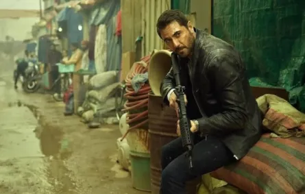 أحمد عز من كواليس فيلم 7Dogs- الصورة من صفحة الفيلم على فيسبوك