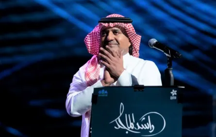 راشد الماجد -الصورة من المركز الاعلامي لـ روتانا 
