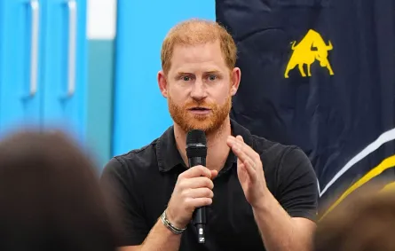 الأمير هاري في برمنغهام بوسط إنجلترا (Prince Harry in Birmingham, central England). مصدر الصورة: Aaron Chown / POOL / AFP