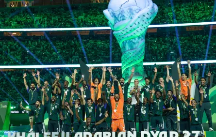 خلال تتويج المنتخب السعودي بكأس الخليج العربي 27- الصورة من حساب المنتخب السعودي 