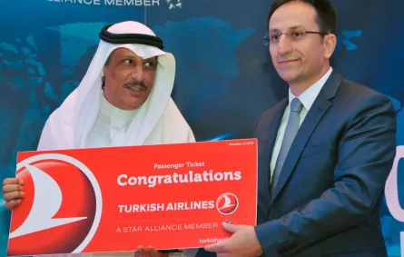 الخطوط التركية تحتفل بتكريم عملائها