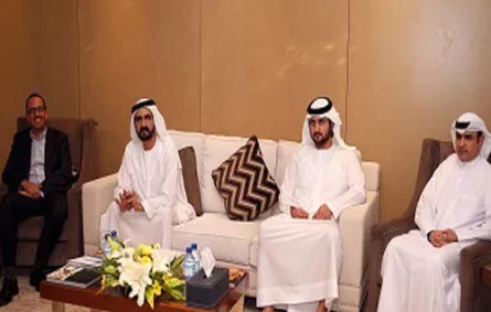محمد بن راشد يلتقي ممثلي المؤسسات الإعلامية العالمية