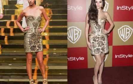 سيلينا غوميز بأجمل أزياء فرساتشي Versace