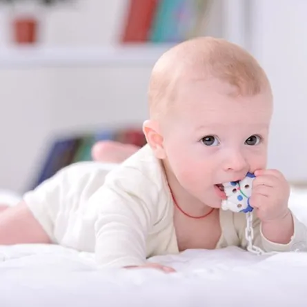 ضوابط استخدام العضاضة للأطفال خلال وقت التسنين