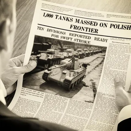 أسرار الصحافية التي أعلنت عن الحرب العالمية 2